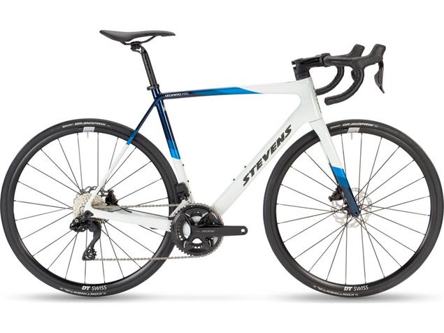 Stevens Izoard 105 Di2 Rennrad - 50 carrara white/blue