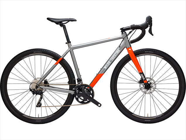 Wilier Jareen GRX 2x10 Gravel Roadbike - XS grey/orange glossy