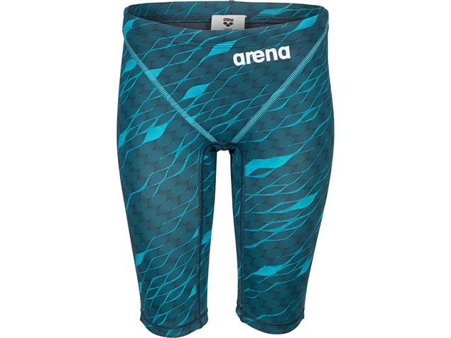 Arena Junior Boy Powerskin ST Next Jammer Wettkampfhose - Limited Edition - 128 clean sea blue