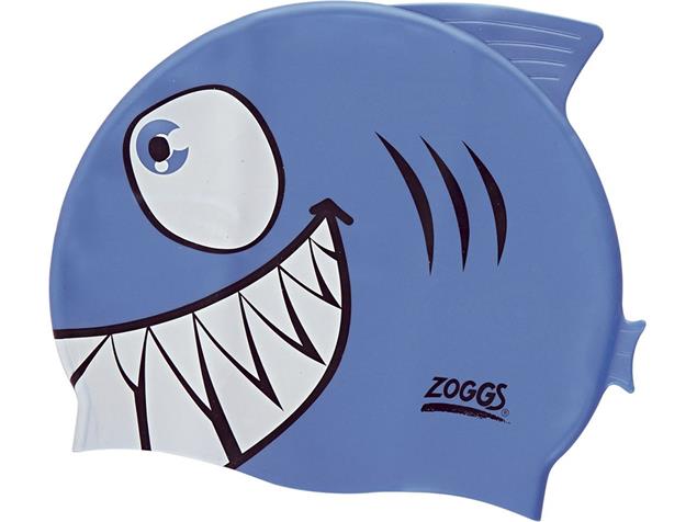 Zoggs Junior Character Cap Badekappe shark