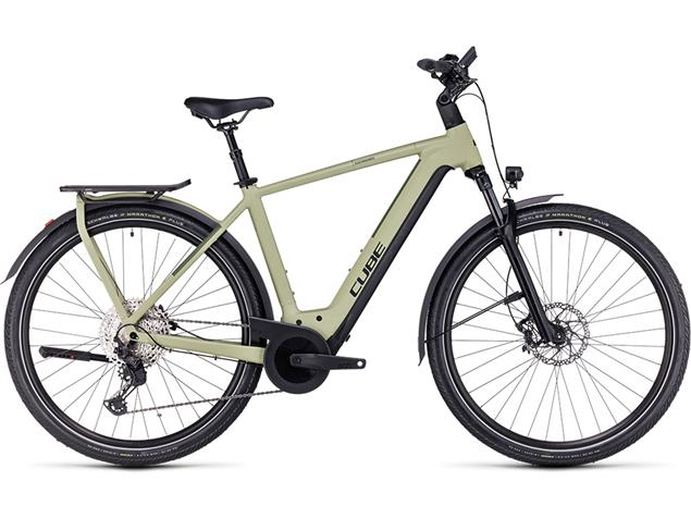 Cube Kathmandu Hybrid SLX 750 Trekking Elektrorad - 50/S green'n'olive