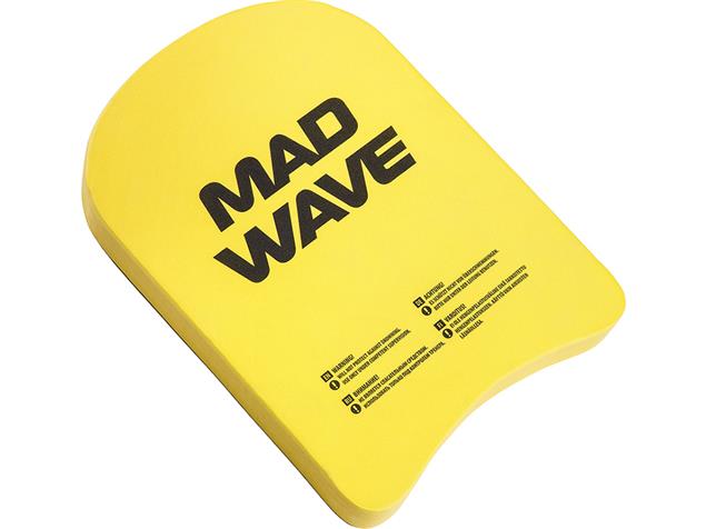 Mad Wave Kickboard Kids - yellow