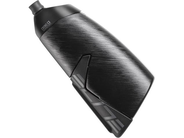 Elite Kit Crono CX Carbon Trinkflaschenhalter und Trinkflasche 500 ml