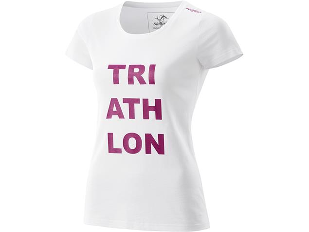 Sailfish Lifestyle Womens T-Shirt Triathlon - S white