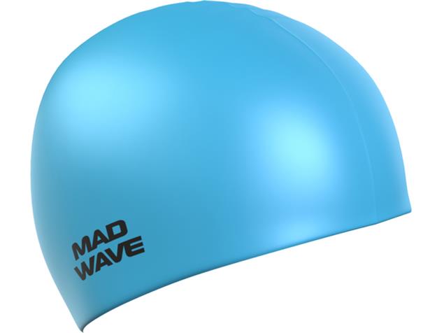 Mad Wave Light Big Silikon Badekappe Big size - azure