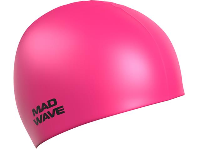 Mad Wave Light Big Silikon Badekappe Big size - pink