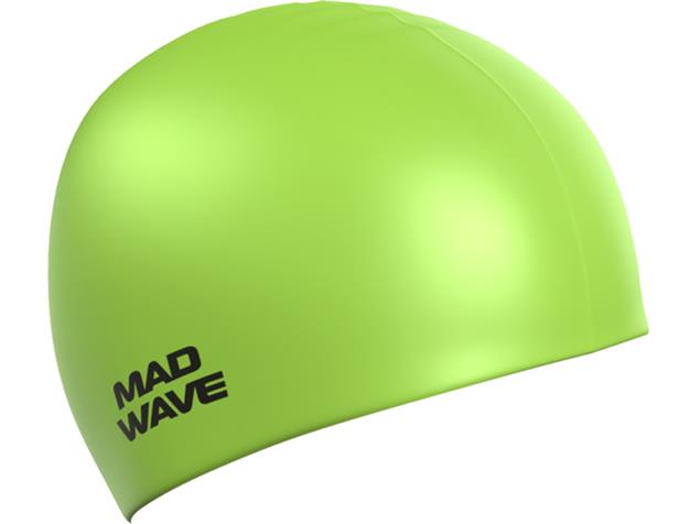 Mad Wave Light Big Silikon Badekappe Big size - yellow