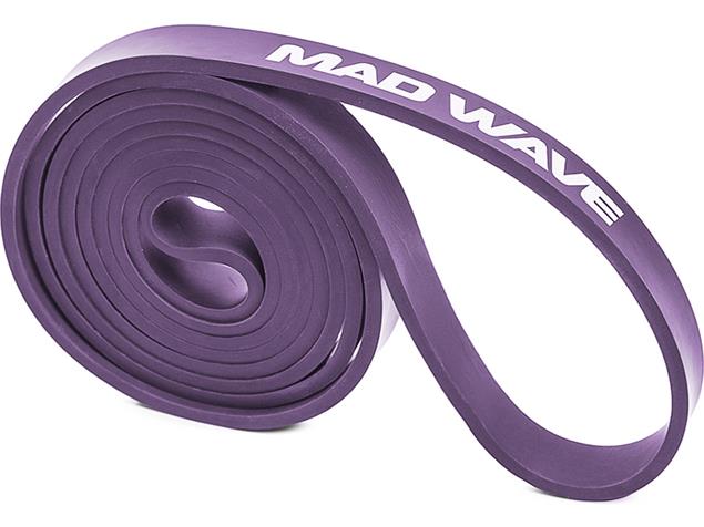 Mad Wave Long Resistance Band Trainingsband purple (18.2-36.4 kg)