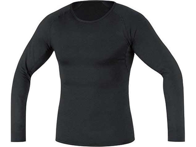 Gore M Base Layer Thermo Shirt langarm - L black