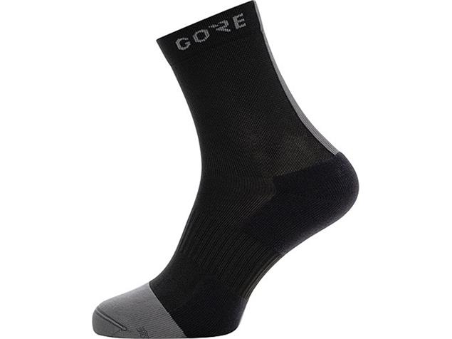 Gore M Mid Socken - 35-37 black/graphite grey