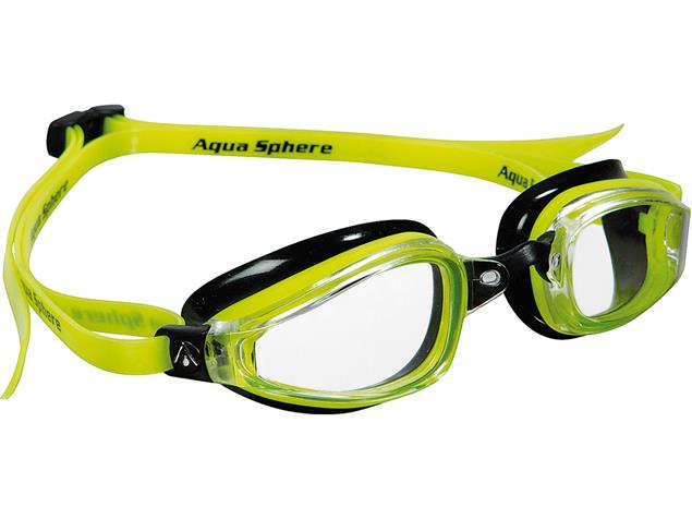 Aqua Sphere MP K180 Schwimmbrille clear lens Michael Phelps Edition - yellow/black