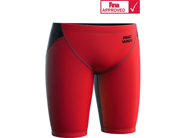 Mad Wave MW Revolution Jammer Wettkampfhose - L red
