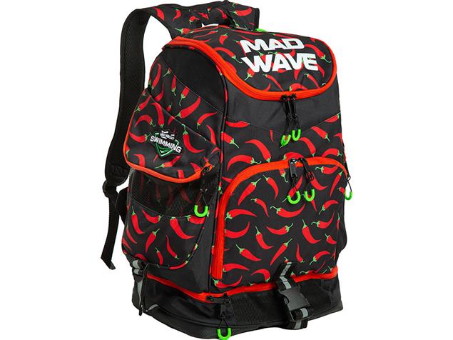 Mad Wave Mad Team Backpck Rucksack Multi Red 52x33x24 cm (36 L) - multi-red