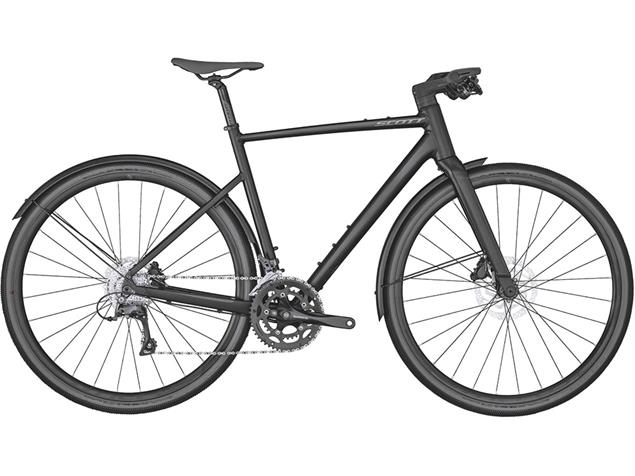Scott Metrix 30 EQ Urban Roadbike - 56/L black/brushed black