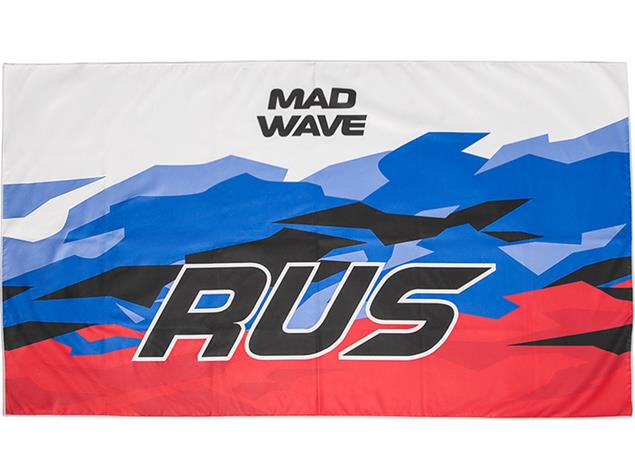 Mad Wave Microfaser Handtuch RUS - white