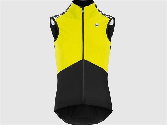 Assos Mille GT Jacket Spring Fall Airblock Weste - L fluo yellow