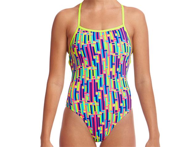 Funkita Mixed Signals Ladies Badeanzug Strapped In