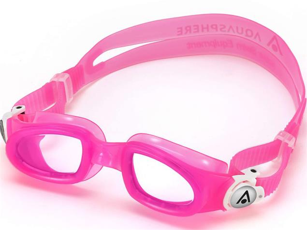 Aquasphere Moby Kid Clear Schwimmbrille - pink/white