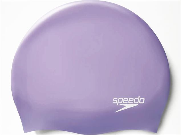 Speedo Moulded Silikon Badekappe - purple