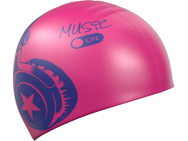 Mad Wave Music Silikon Badekappe - pink