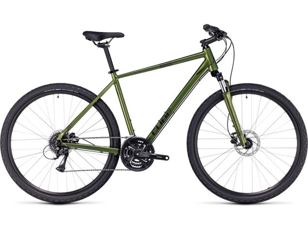 Cube Nature Crossrad - 46/XS shinymoss'n'black