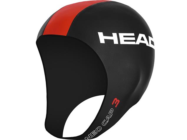 Head Neo Cap Neoprene Kappe - S/M black/red