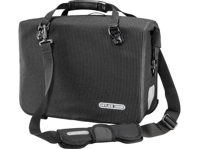 Ortlieb Office-Bag High Visibility QL3.1 21 L Fahrradtasche black reflex