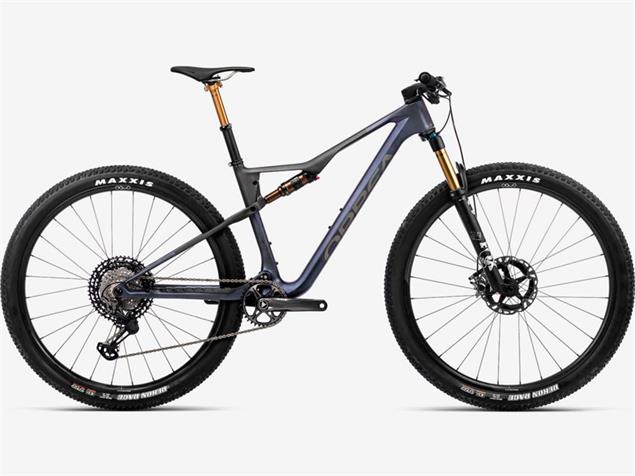Orbea Oiz M-Team Mountainbike - XL tanzanite carbon/carbon raw