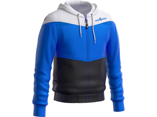 Mad Wave Pros Jacket Junior Trainingsjacke - L blue