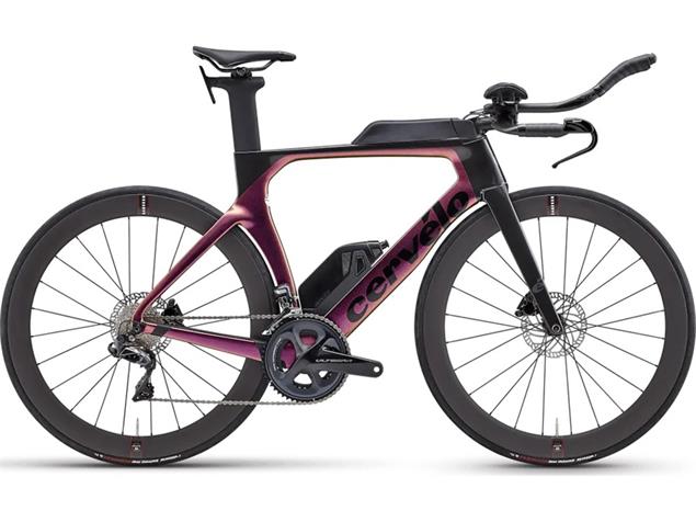 Cervelo P-Series Ultegra Di2 Triathlonrad - 48 purple sunset