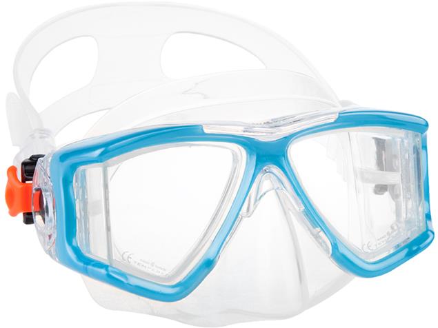 Mad Wave Panoramic Junior Mask Schwimmbrille - azure