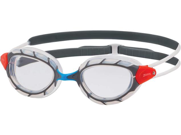Zoggs Predator Schwimmbrille clear-grey/clear - Small Fit