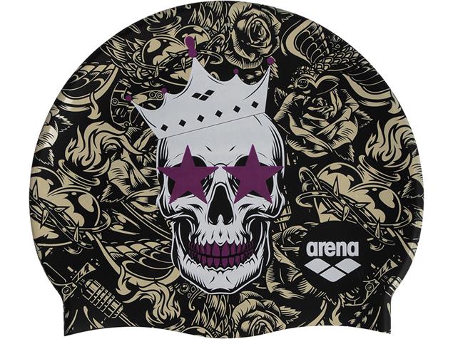 Arena Print 2 Badekappe - crazy king skull