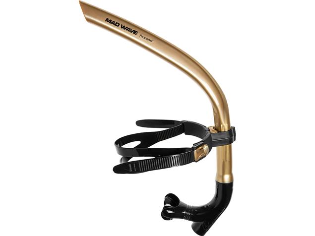 Mad Wave Pro Snorkel Front-Schnorchel - gold