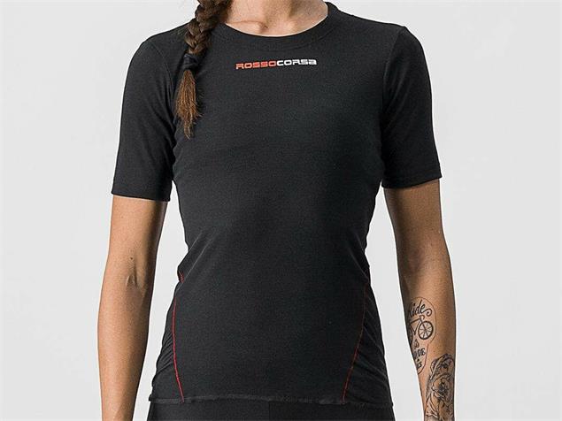 Castelli Prosecco Tech Women Unterhemd kurzarm - XL black