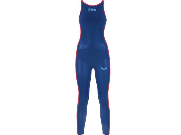 Arena Powerskin R-EVO+ Open Water Women Wettkampfanzug Full Body, Closed Back - 34 ocean blue