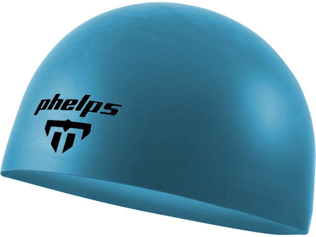 Phelps Race Cap Silikon Badekappe - blue/black