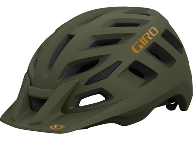 Giro Radix 2022 Helm - M matte trail green