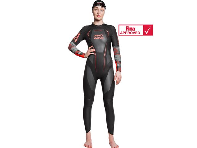 Mad Wave Rapid Wetsuit Women Neoprenanzug Fina Approved - S