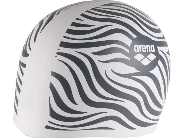 Arena Reversible Silikon Badekappe - camo kikko/zebra