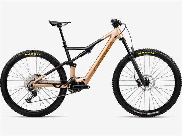 Orbea Rise H30 Mountainbike Elektrorad - XL boabab brown/cosmic brown