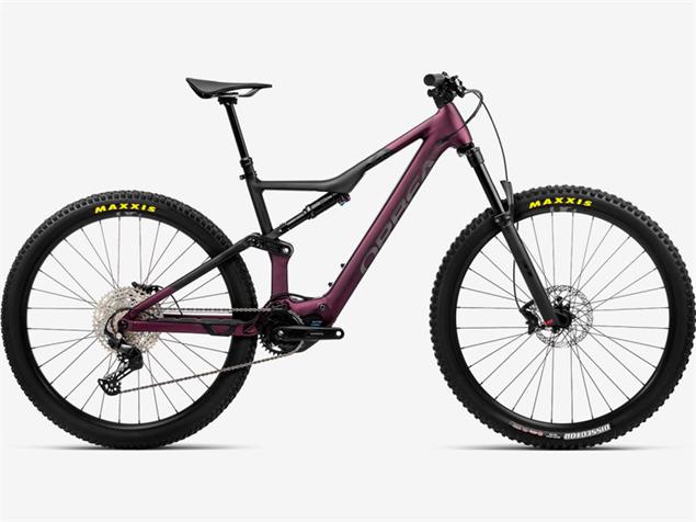 Orbea Rise H30 Mountainbike Elektrorad - S metallic mulberry/black
