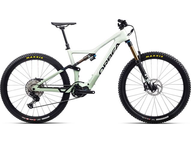 Orbea Rise M10 Mountainbike Elektrorad - XL harzweiss/nebelgrün