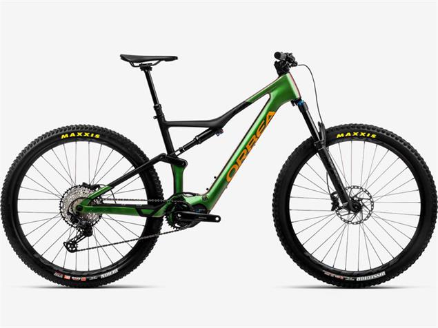 Orbea Rise M20 Mountainbike Elektrorad 540wh Akku - XL chameleon goblin green/black
