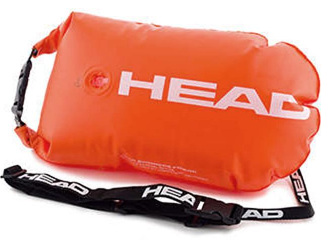 Head Safety Buoy Swim Run - orange