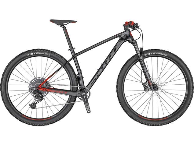 Scott Scale 940 Mountainbike - L carbon/dark grey/red