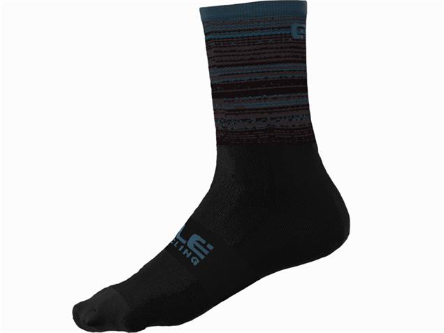 Alé Scanner Socks Socken - L (44-47) black/light blue