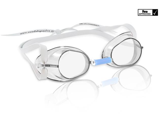 Malmsten Schwedenbrille standard getönt Antifog - weiß