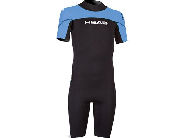 Head Sea Ranger Junior Multisport Shorty 1.5 kurzer Neoprenanzug - black/blue