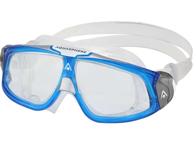 Aquasphere Seal 2.0 Clear Schwimmmaske - light blue/white